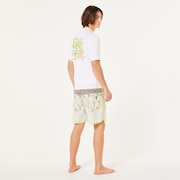 Session Rc 19" Boardshort - Camo Palm Sulphur