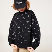 Ytr Qd Fleece Crew 9.0 - Black Print