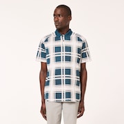 Oakley Sand Stripe Pocket - Oil Blue Check