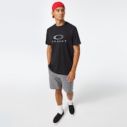 Planetary Ring Bark Tee - Blackout