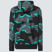 Factory Pilot Rc Hoodie - B1B Camo Black/Mint/Gray