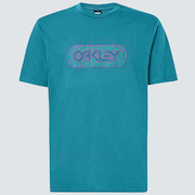 Crackle B1B Tee - Green Lake