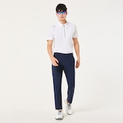 Skull Ideally Hybrid Zip Shirt - White