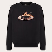 Mtl Solar Rail Crew Sweatshirt - Blackout