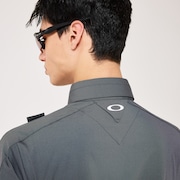 Skull Cool Stretch Claw Shirt - Pitch Black