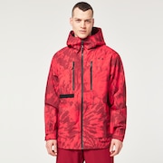 Tc Earth  Shell Jacket - Red Mountain Tie Dye Pt