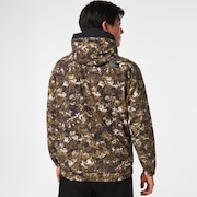 Enhance Fgl Wind Anorak Jacket 1.7 - Green Print