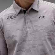 Oakley Delta Jacquard LS Shirt - Smoked Pearl
