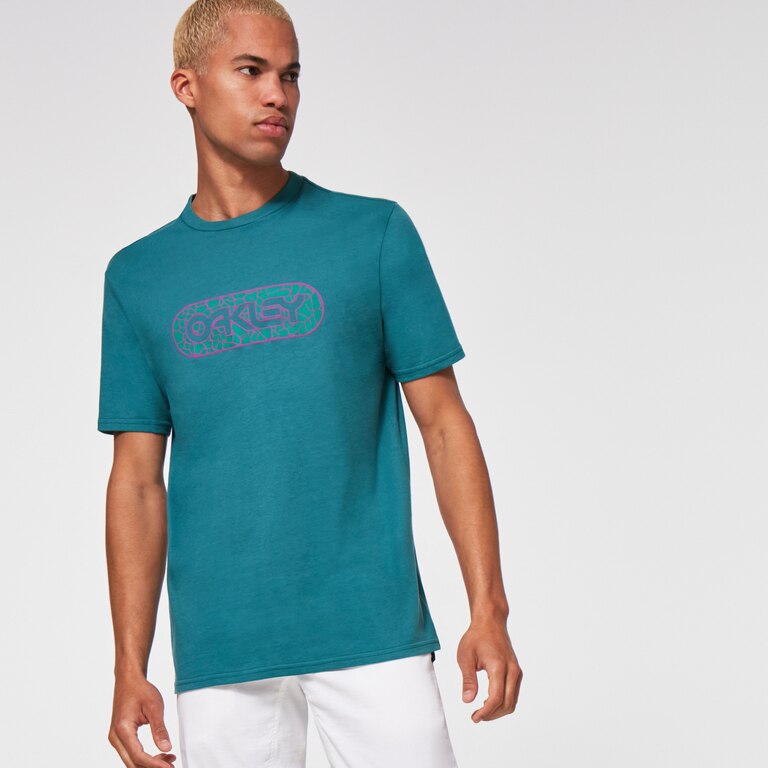 Crackle B1B Tee - Green Lake