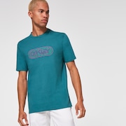 Crackle B1B Tee - Green Lake