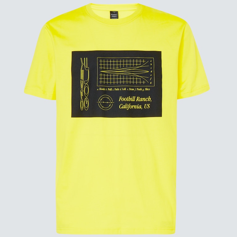 Oakley® Definition Golf Short Sleeve Tee - Radiant Yellow