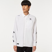Skull Frequent Ls Shirts 4.0 - White