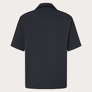 Cuban Collar SS Shirt - Blackout