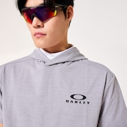 Light Fleece Dry S/S Hoody 16.0 - New Athletic Grey