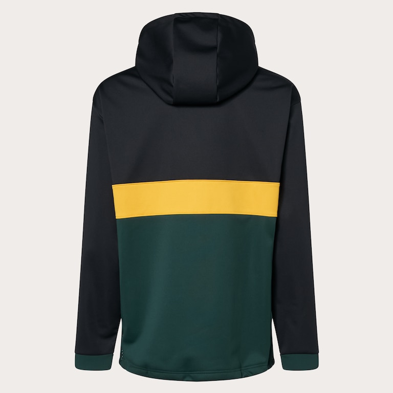 Tnp Nose Grab Softshell Hoodie - Black/Hunter Green