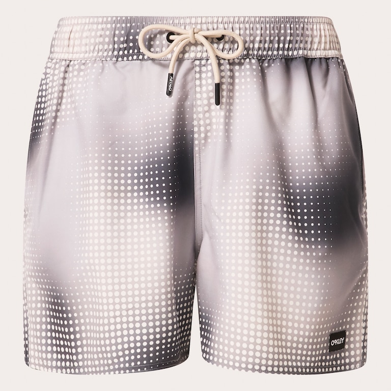 Sand Pixel Rc 16" Beachshort - Organic Spots Gray