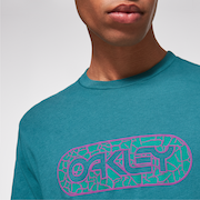 Crackle B1B Tee - Green Lake