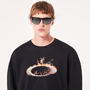 Mtl Solar Rail Crew Sweatshirt - Blackout
