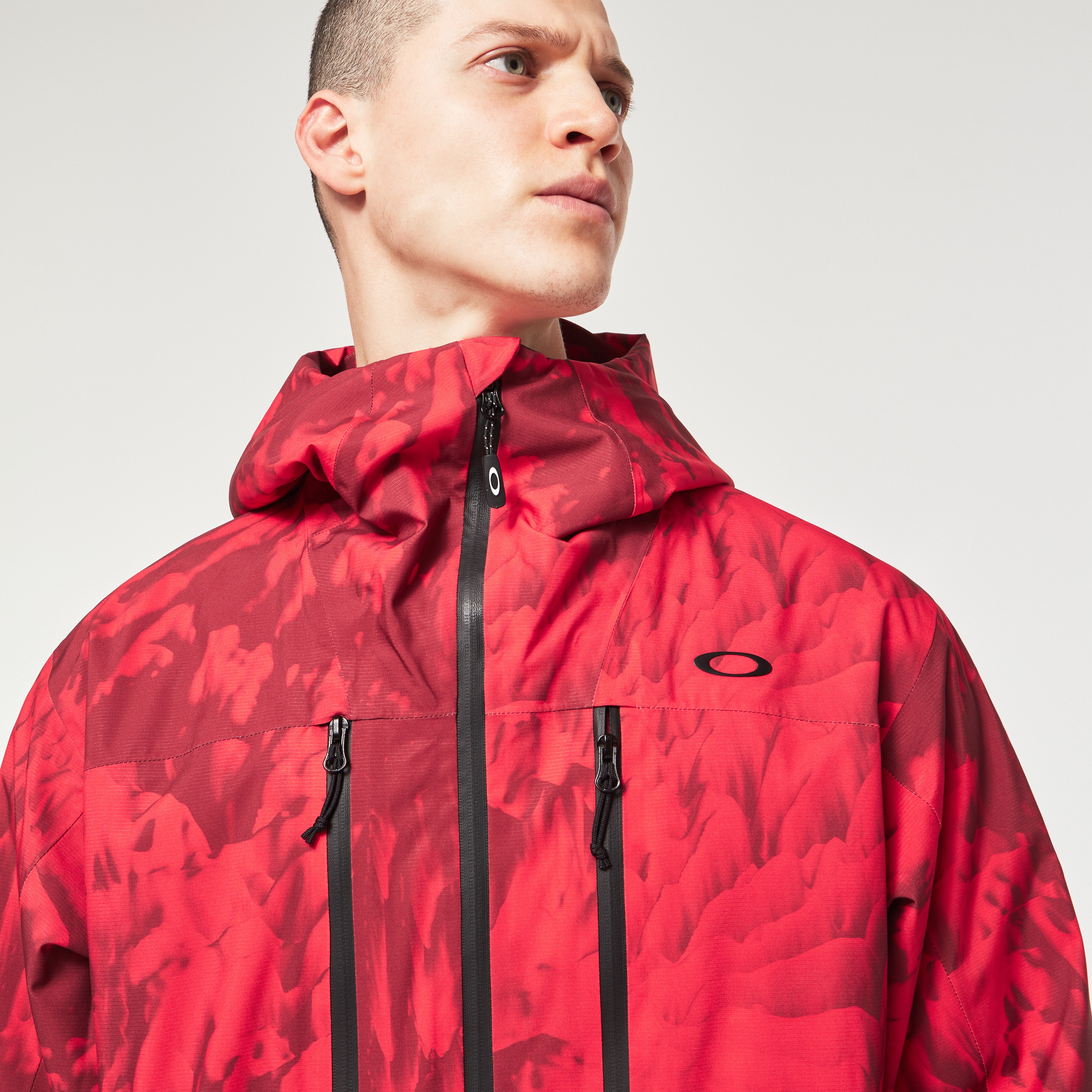 Oakley Tc Earth Shell Jacket in Red Mountain Tie Dye Pt | Oakley® US