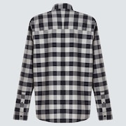 Checkered Ridge Long Sleeve - Stone Gray