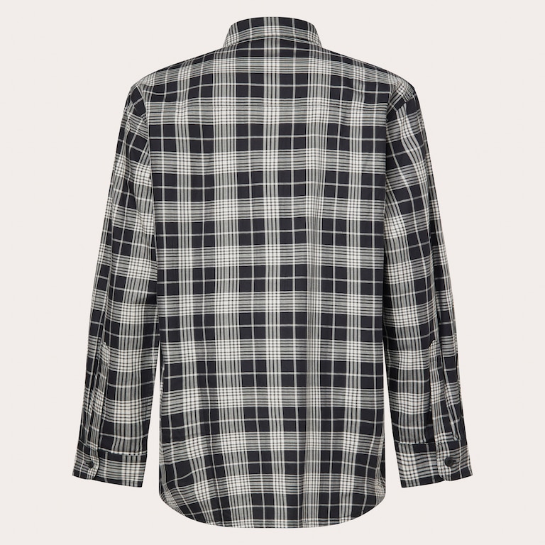 Oak Light Plaid Shirt - Black Check