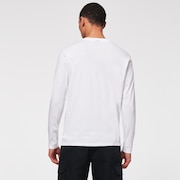 Mark II L/S Tee - White/Black