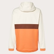 Tnp Nose Grab Softshell Hoodie - Arctic White/Soft Orange