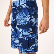 B1B Cargo Hybrid Short - Tiger Mountain Camo Blue