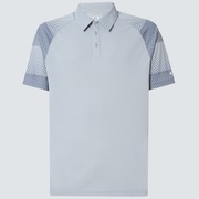 Dot Sleeves Polo - Lunar Rock