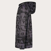 Enhance Knit Hoody Jacket Ytr 7.0 - Black Print