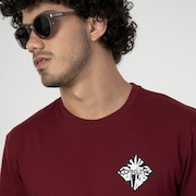 Camiseta Masc Mod Linear  Threads Oversized SS Tee - Rhone