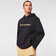 Tc Stretch Logo Hoodie - Blackout