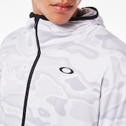 Enhance Knit Hoody Jacket 11.7 - White Print