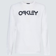 Mark II L/S Tee - White/Black