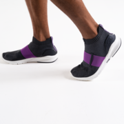 Tênis Masc Mod Fractal Knit - Blackout