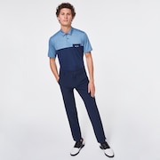 Blocked Gravity Polo - Universal Blue