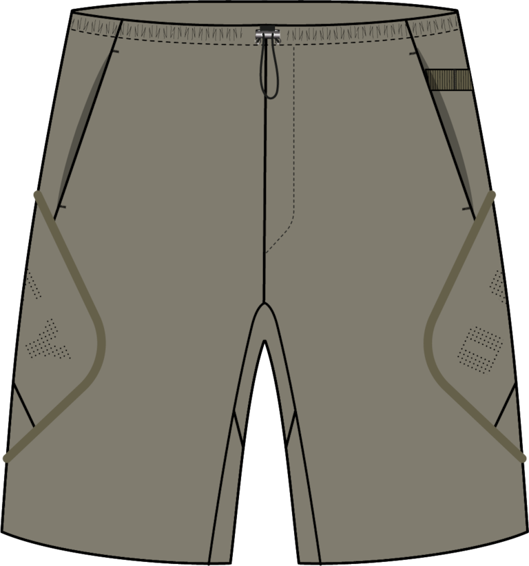 Latitude Flight Short - Boulder Green