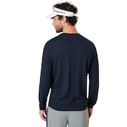 Light Knit Crewneck - Foggy Blue