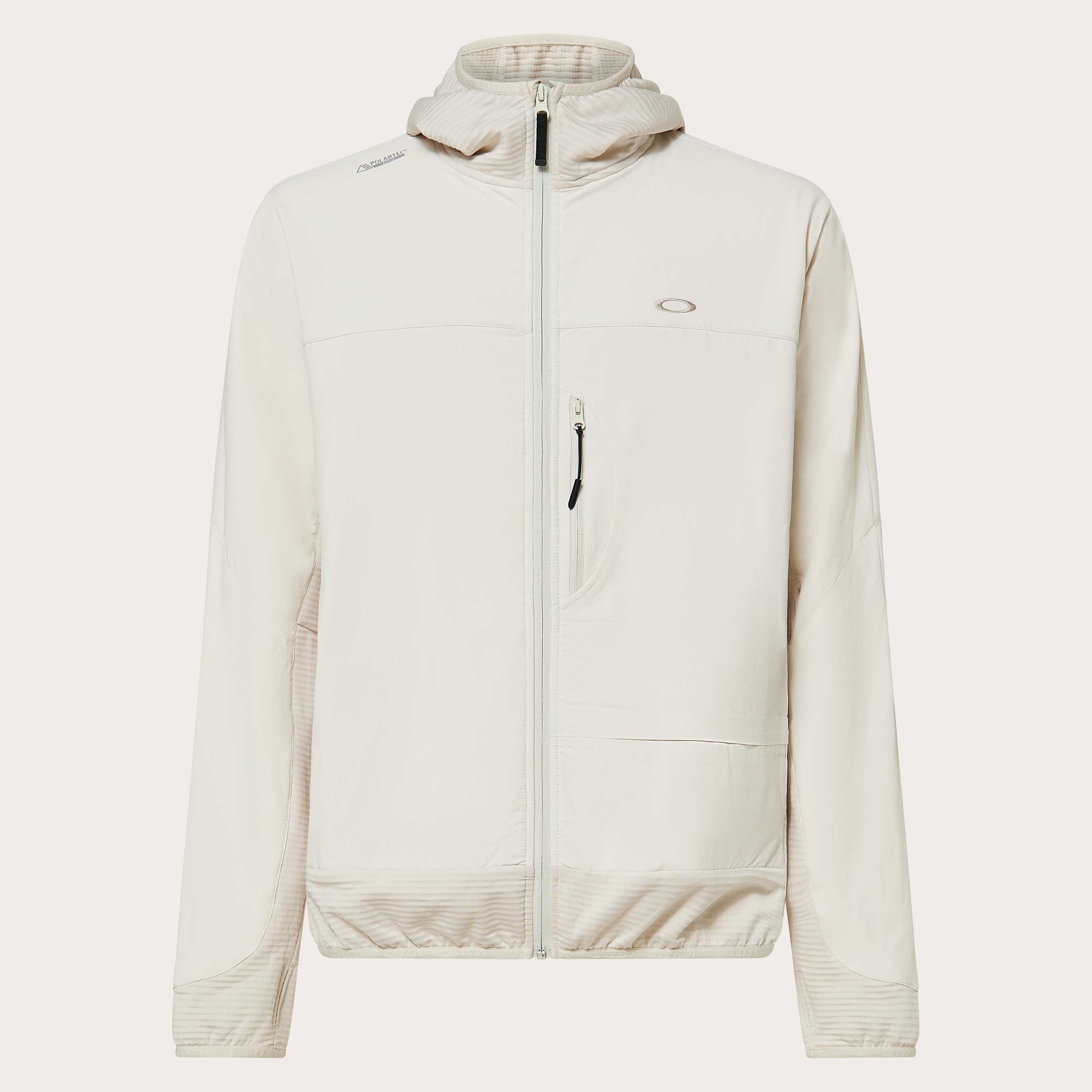 Oakley ストライプ入り ジップアップジャケット M ホワイト Oakley Bowls Alpha Full Zip Hoodie in Mist | Oakley® US