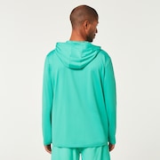 Rainbow Rc Hooded Rushguard - Mint Green