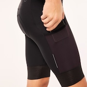 Off Grid Cargo Bib Short - Blackout