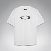 Rs Veil 1975 Jpn SS Tee Gunmetal - White