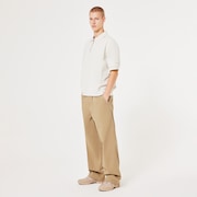 Elastic Waist Chino Pant - Pebble