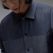 Rs Shell O-Blades Blouson - Blue Indigo