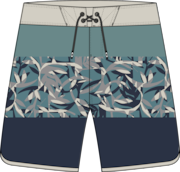 Session Rc 19" Boardshort - Coral Reef Pacific