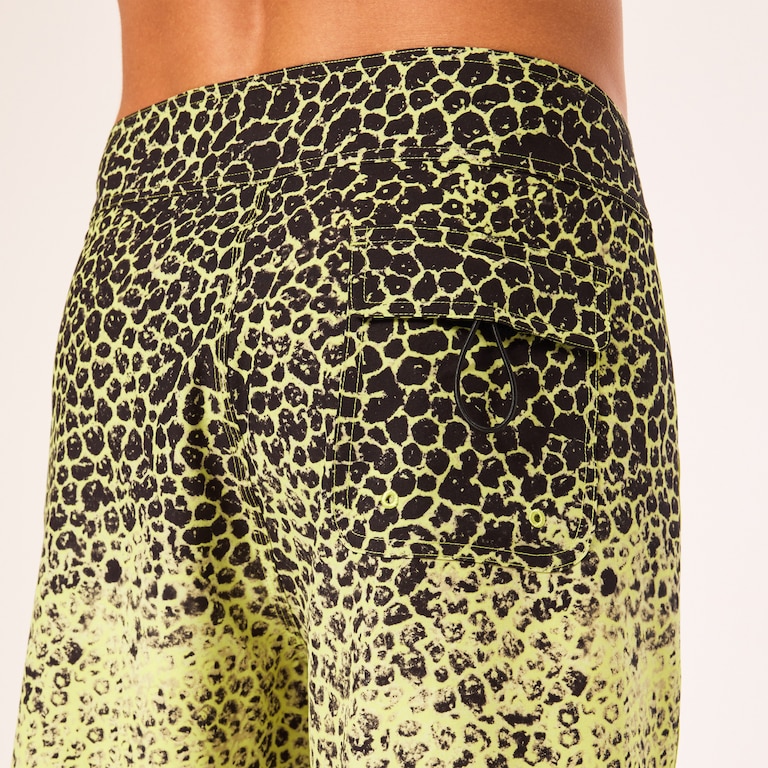 Session Rc 19" Boardshort - Gradient Crackle Black/Yellow