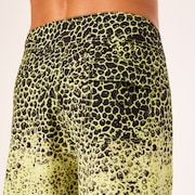 Session Rc 19" Boardshort - Gradient Crackle Black/Yellow