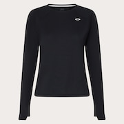 Radiant Qd Op L/S Tee 10.0 - Blackout