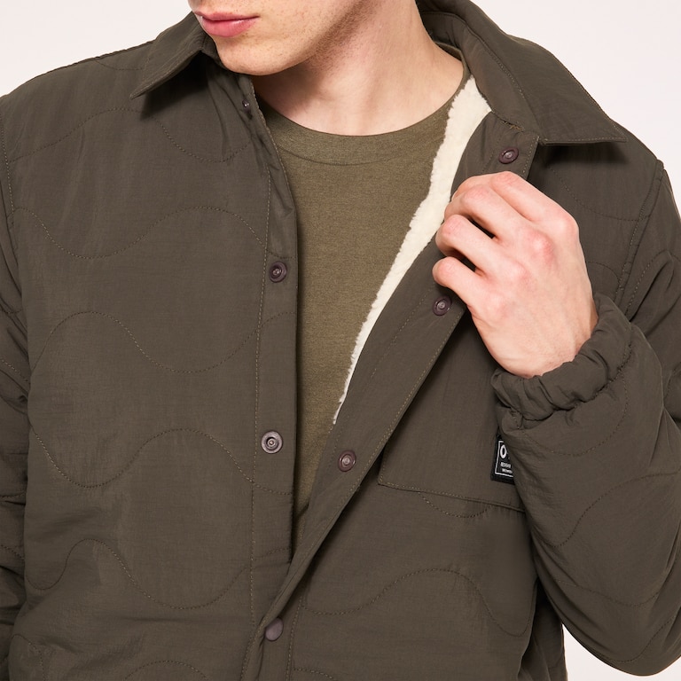 Quilted Sherpa Jacket - New Dark Brush