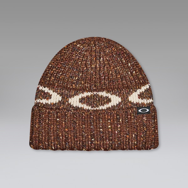 W. Ellipse Ribbed Beanie